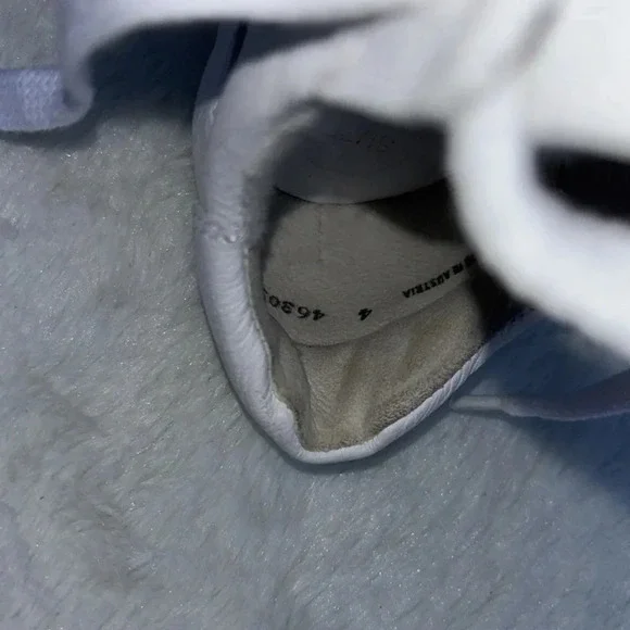 EUC Paul Green Unity Platform Sneaker Sz UK 4 = US 6.5 White Leather Retail $455 - Picture 8 of 9